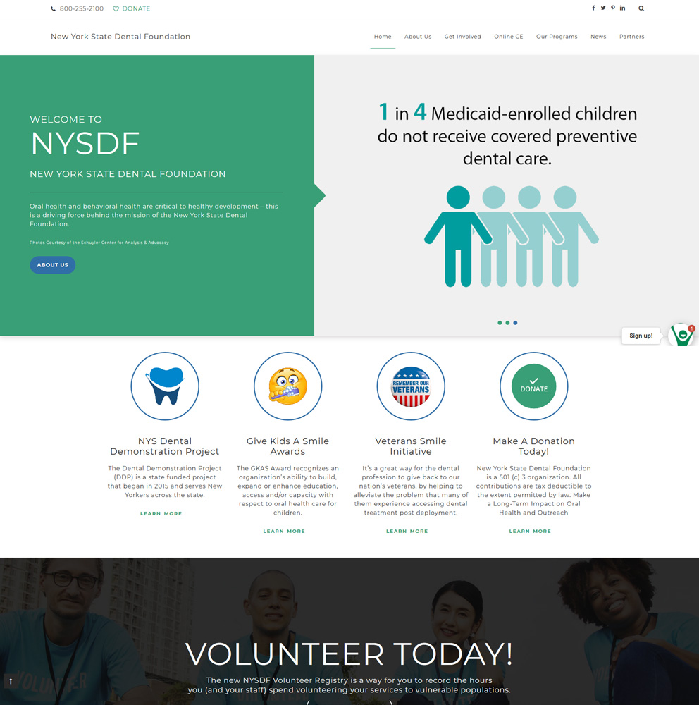 New York state dental foundation website