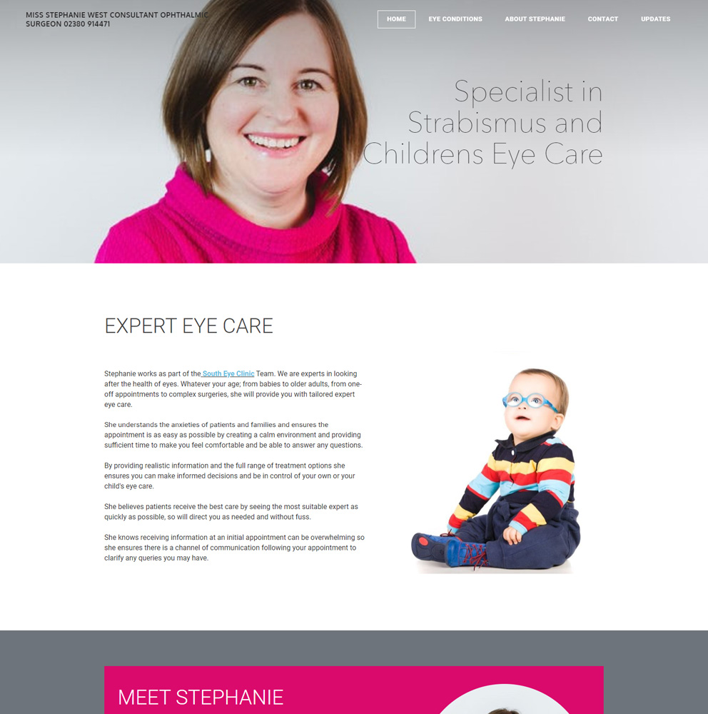 Stephanie West Consultant website